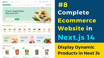 #8 Build a Full Stack E-Commerce Website with Next.js 14, Strapi CMS | Display Products 🔥🔥🔥