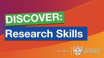 Discover: Research Skills