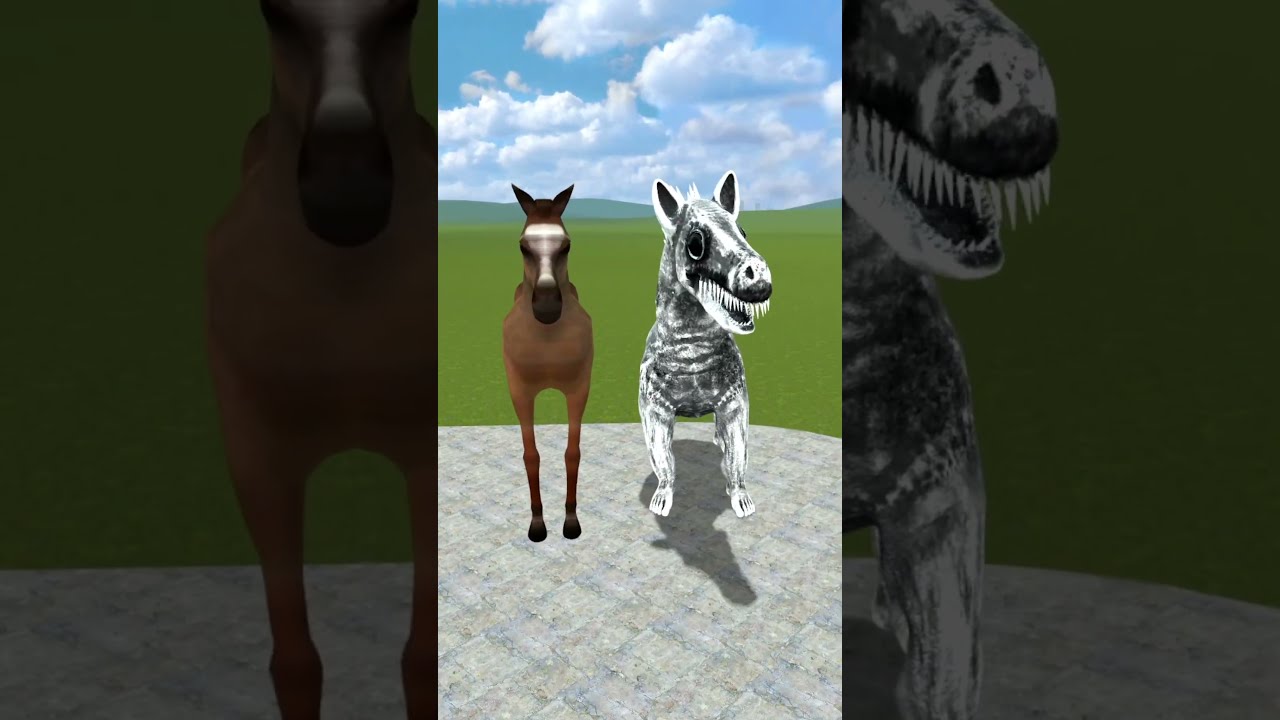 ALL SIZE ZOONOMALY MONSTERS Vs REAL ANIMALS FROM SMALL TO BIG In Garry S Mod 