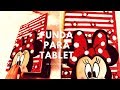 funda para tableta de foami o goma eva de minnie mouse || DIY