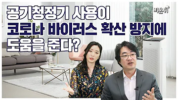 공기청정기를 사용해야 하는 이유 두 가지 미세먼지 코로나 바이러스 홍혜걸 의학전문기자 차종은 PD