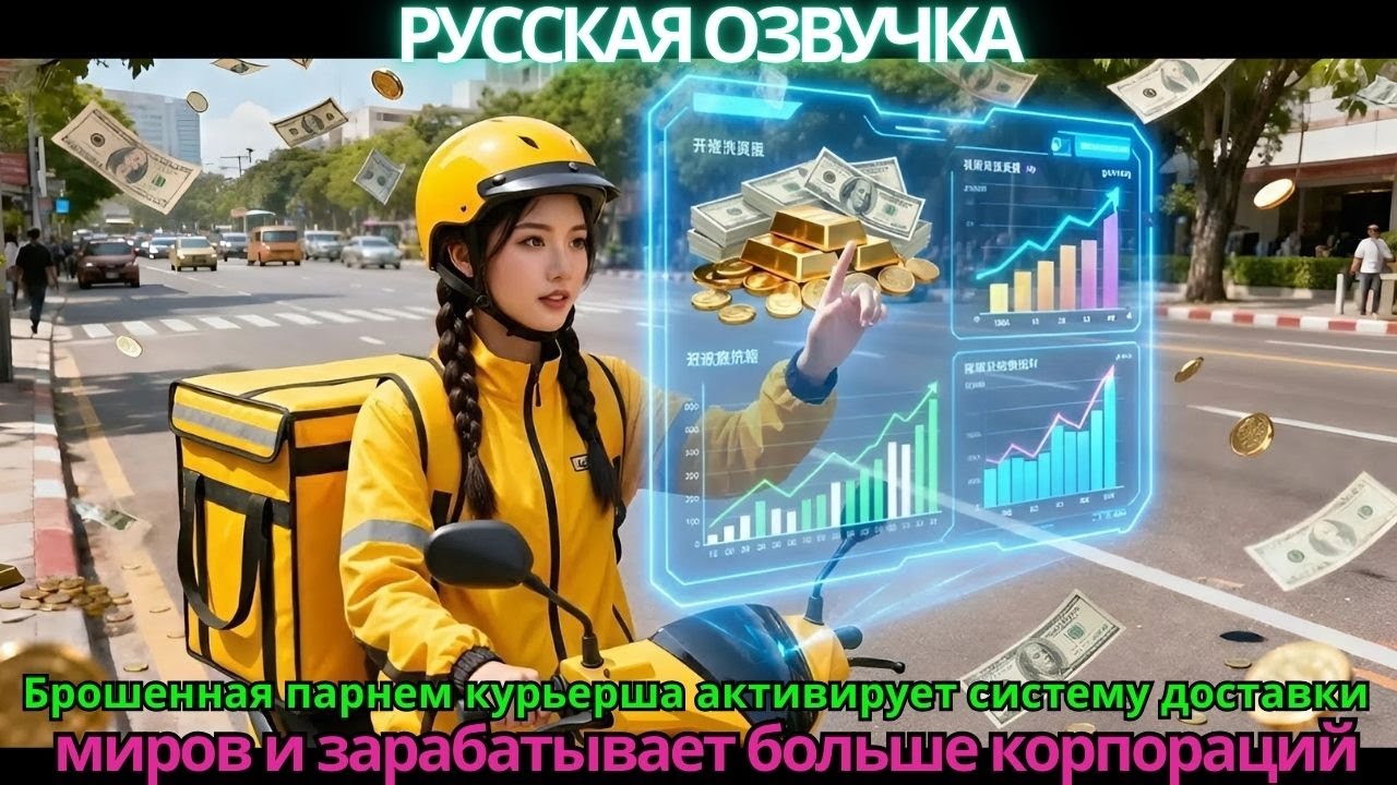 Брошенная парнем курьерша активирует систему доставки миров и зарабатывает больше корпораций