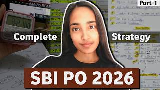 Here is how to Crack* SBI PO 2026 Exam in 4 Months🔥 (with Time-table)