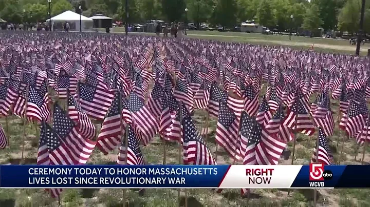 Sea of flags honors Massachusetts fallen heroes