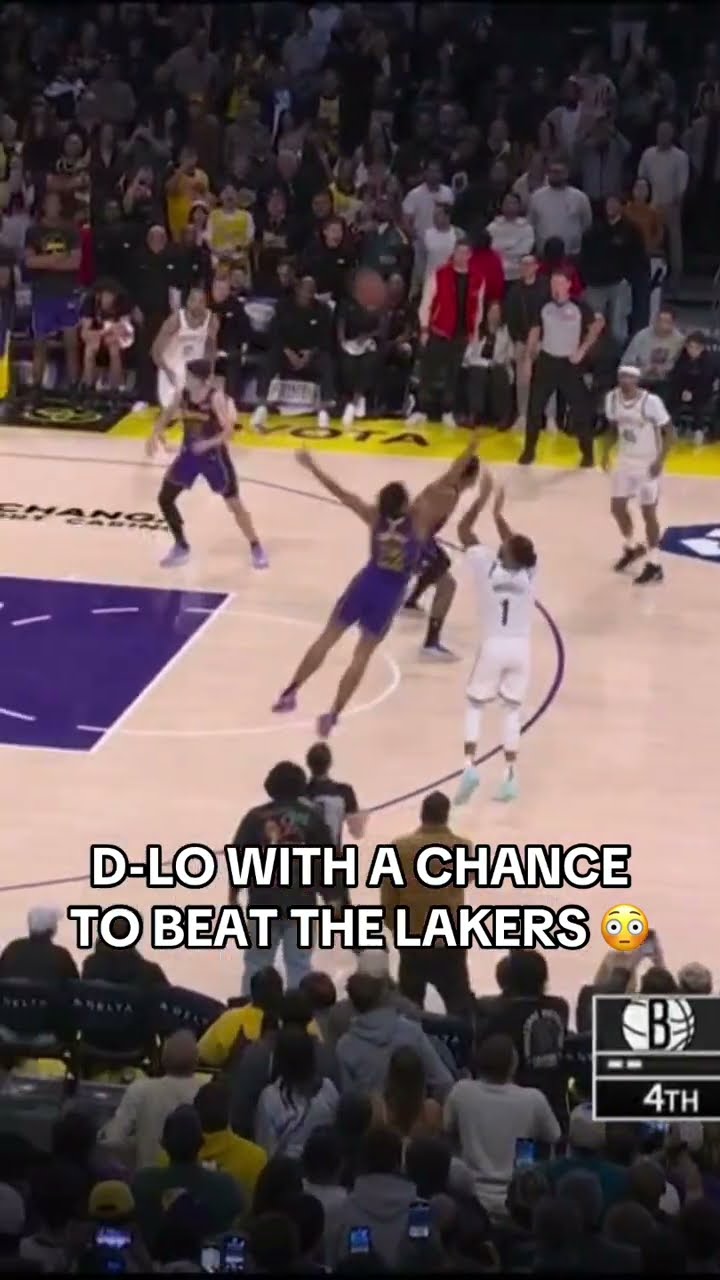 D'Angelo Russell had a chance to beat the Lakers ?
