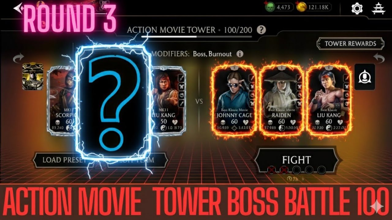 MK Mobile Action Movie | Fatal Tower Boss Battle 100