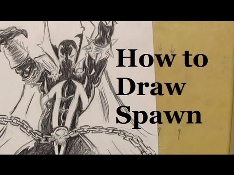 Ep. 3 How to Draw Spawn Part 2 of 4 - YouTube