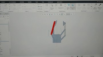 Four-Bar Mechanism Gripper in Creo Parametric