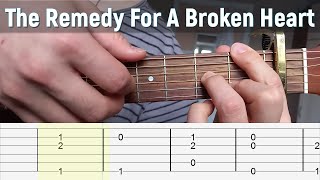 The Remedy For A Broken Heart - XXXTENTACION | Guitar Tutorial Tab Resimi