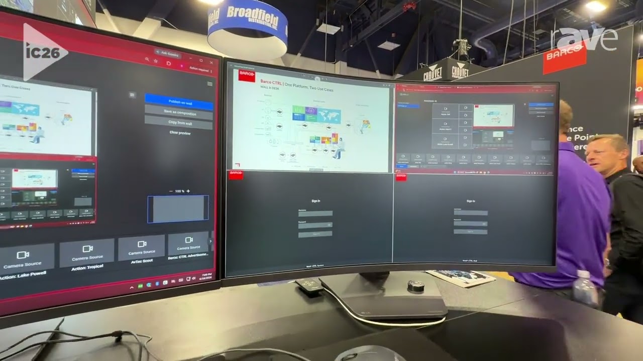 InfoComm 2026: Nanolumens Presents Barco CTRL KVM Over IT Control System at Nanolumens Booth