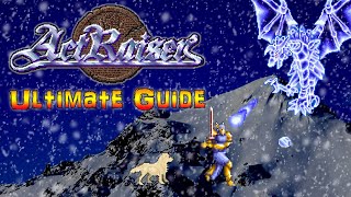 #Actraiser Actraiser SNES - ULTIMATE GUIDE - ALL Items, ALL Bosses, MAX POPULATION, 100%!