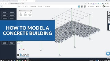 How to Model a Concrete Structure | SkyCiv Structural and Analysis Software | Structural Modelling