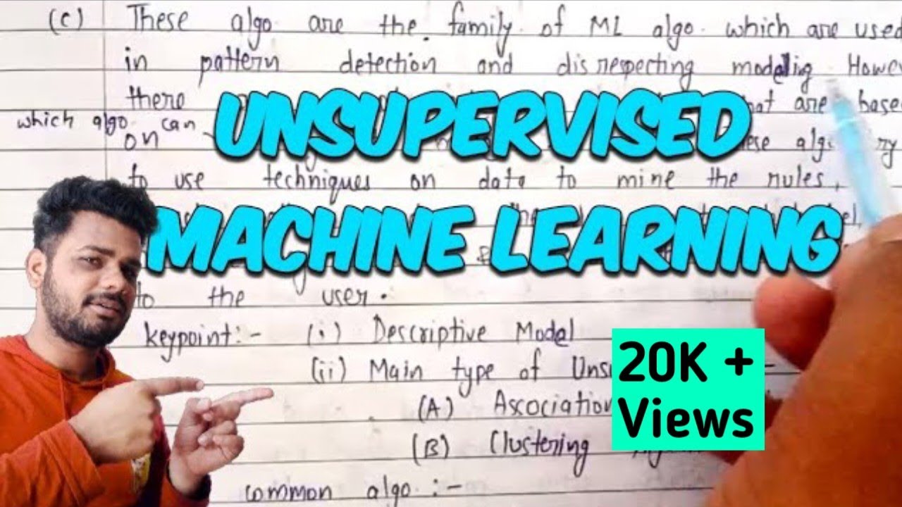 Unsupervised Machine learning (theory) | Lec-6 - YouTube