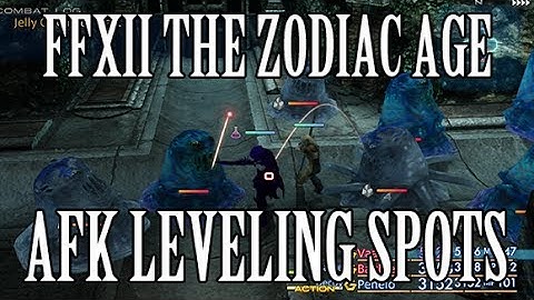 Final Fantasy XII: The Zodiac Age - AFK Leveling Spots (Negalmuur & Slimes)