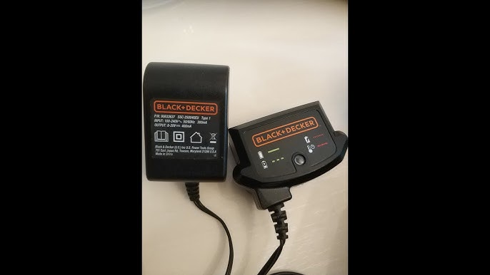 Replacement Black & Decker 20V Li-ion Battery Charger for Black & Decker  20V Lithium Batteries