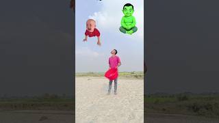 Flying Crying Babies Catching Vs Danching Gorilla,, Cute Bhabhi,, Parrot,, Good Day Funny Video