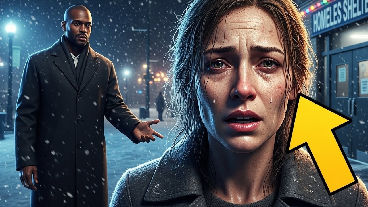 Homeless on Christmas Eve, Until a Billionaire Heard Her Story | Emotional story