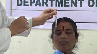Cranial nerve V i.e.  trigeminal nerve testing for temperature sensation screenshot 5