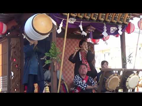 福生八雲神社例祭礼志茂囃子連(本宮)  2023
