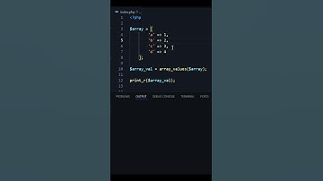 Extracting Values from an Associative Array  #coding #programming #phpdeveloper #php #shorts