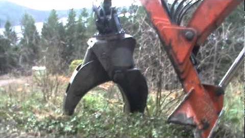 Madill 3800C log loader, Haslam Lake, BC