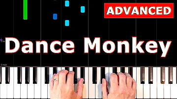 Tones and I - Dance Monkey  - Piano Tutorial [Sheet Music]
