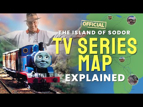 The OFFICIAL Island of Sodor TV Map Explained — Every Single Location from Seasons 1-4