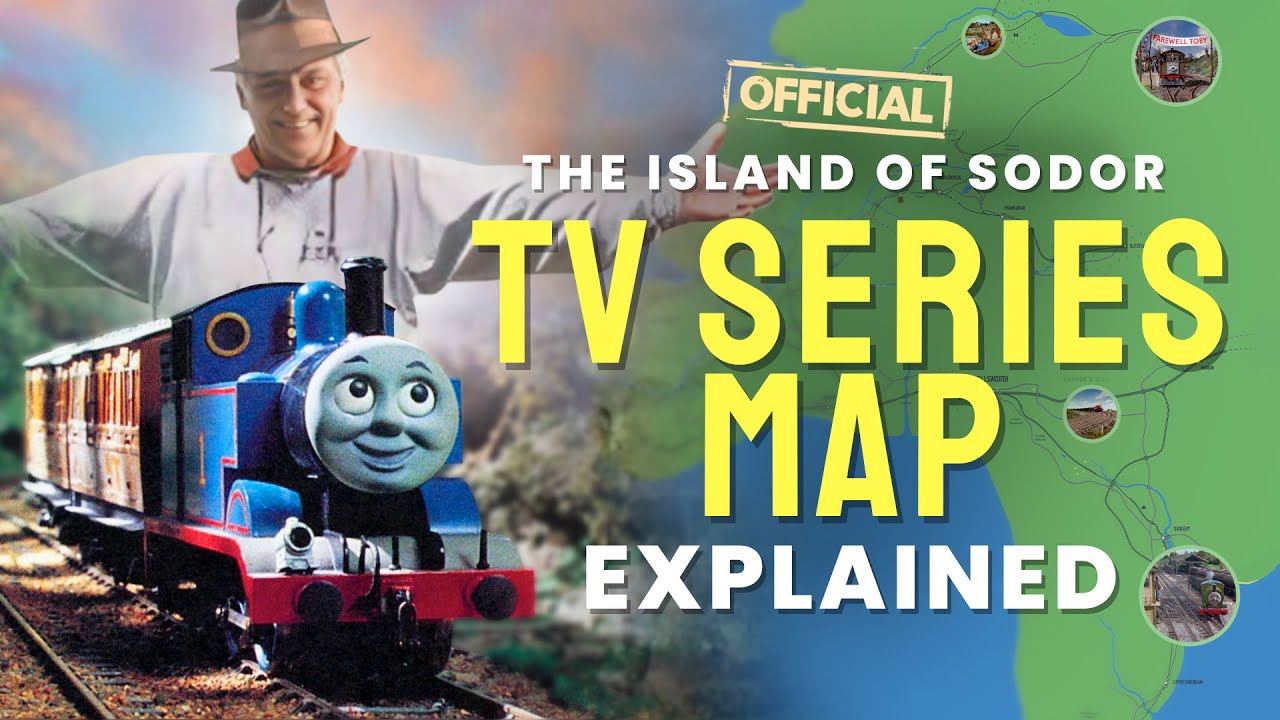 The OFFICIAL Island of Sodor TV Map Explained — Every Single Location ...