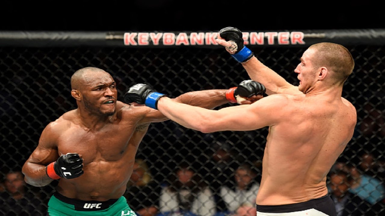 ⁣Kamaru Usman vs Sean Strickland UFC 210 FULL FIGHT Champions