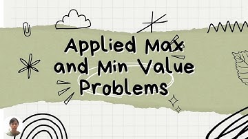 MAT183 VIDEO PRESENTATION : APPLICATION OF DIFFERENTIATION
