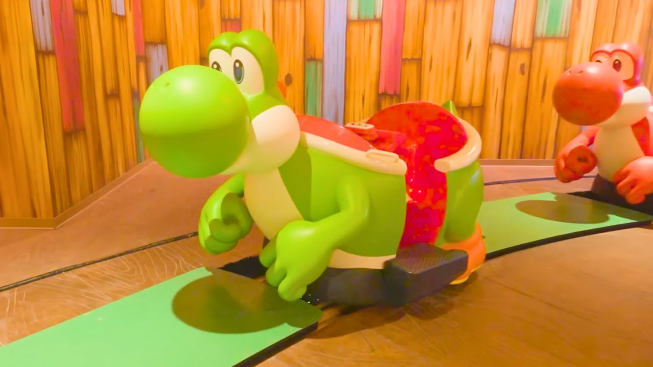[4K] Yoshi's Adventure - Omni-Mover Ride POV - Universal Epic Universe | 4K 60FPS