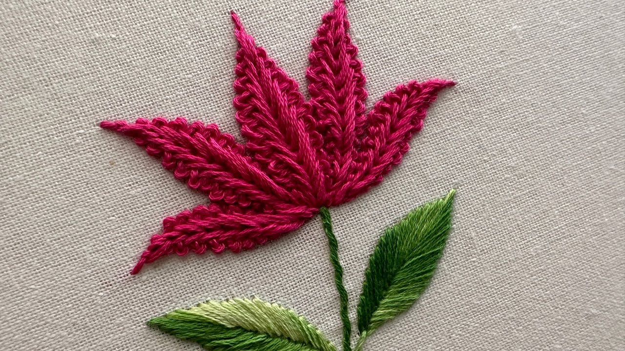 Super gorgeous flower design with new pattern| hand embroidery design | embroidery 