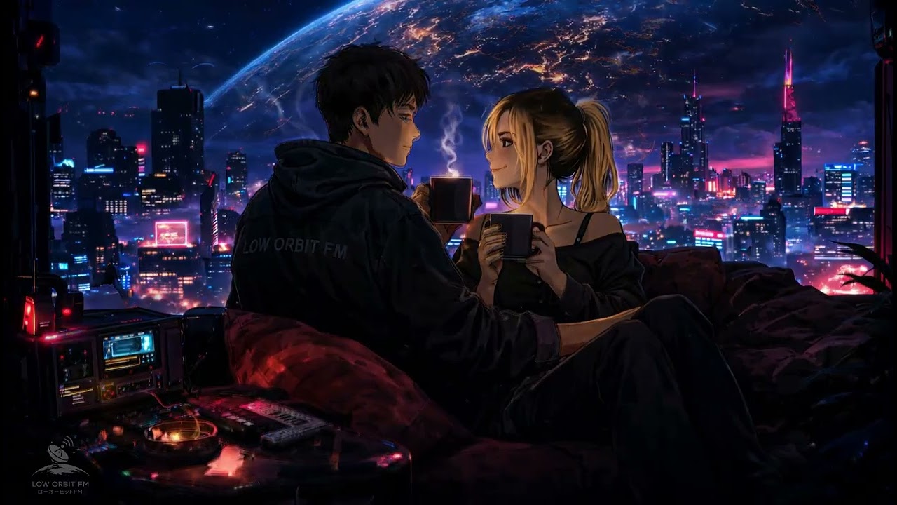 Drift Signal | Space Ambient Music 🌌 Lofi Chiptune Radio for Study, Sleep, Relaxing | Low Orbit FM