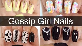 Gossip Girl Nails | Dee2102