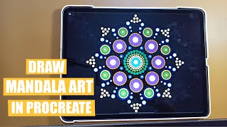 mandala art with Procreate screenshot 5