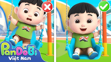 Hãy cẩn thận khi chơi công viên | An toàn | Play & Learn | Nhạc thiếu nhi vui nhộn | Super Pandobi