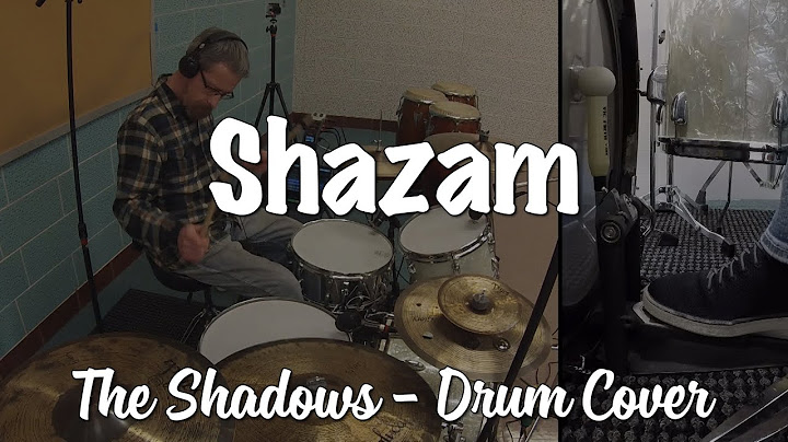 Shazam! Drums version - Drums performance video thumbnail