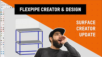 ✏️ Creator extension for Sketchup - UPDATE: Surfaces