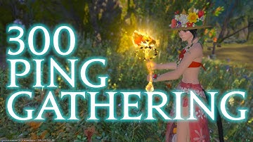 300 ping vs 50 ping gathering