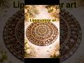 Lippan Mirror Mandala Art 😍 #Shorts #trending #art #diy #viral #tutorial #clayart #shortsfeed