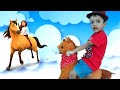 Lakdi Ki Kathi Kathi Pe Ghoda Song | लकड़ी की काठी, काठी पे घोड़ा | Hindi Children Songs by Cucudus
