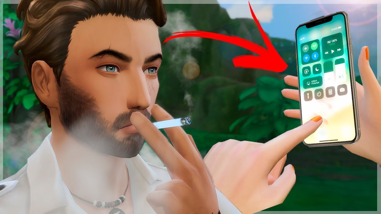 smoking sims 4