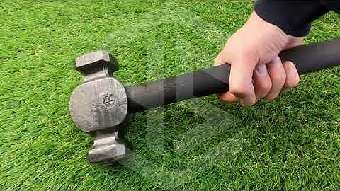 Handforged Blacksmithing rounding hammer. Blacksmith hammer. Blacksmith tools.