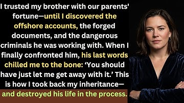 My Brother Stole My Inheritance—Then Lost Everything When I Revealed the Truth
