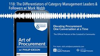 118: The Differentiators of Category Management Leaders & Followers w/ Mark Webb