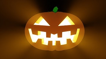 Jack o lantern Blender Tutorial