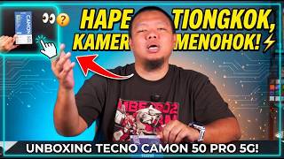 Kamera Hape ini BAHAYA!! - Unboxing TECNO Camon 50 Pro 5G