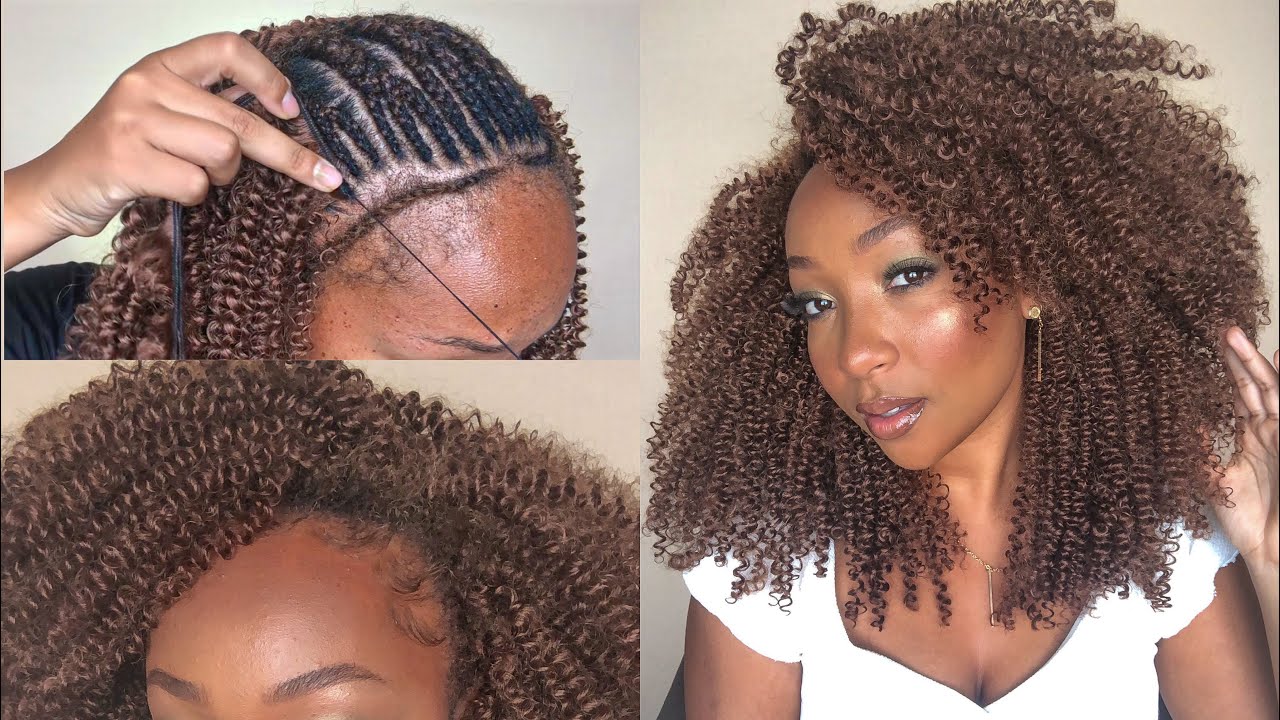 ENTRELACE ACABAMENTO NATURAL COM CROCHET BRAIDS YouTube