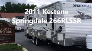 2011 Keystone Springdale 266RLSSR