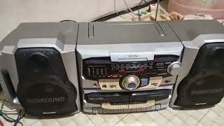 Sharp Simba WF-1100 stereo cassette tape recorder